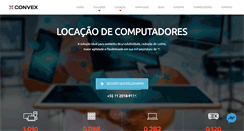 Desktop Screenshot of convexnet.com.br